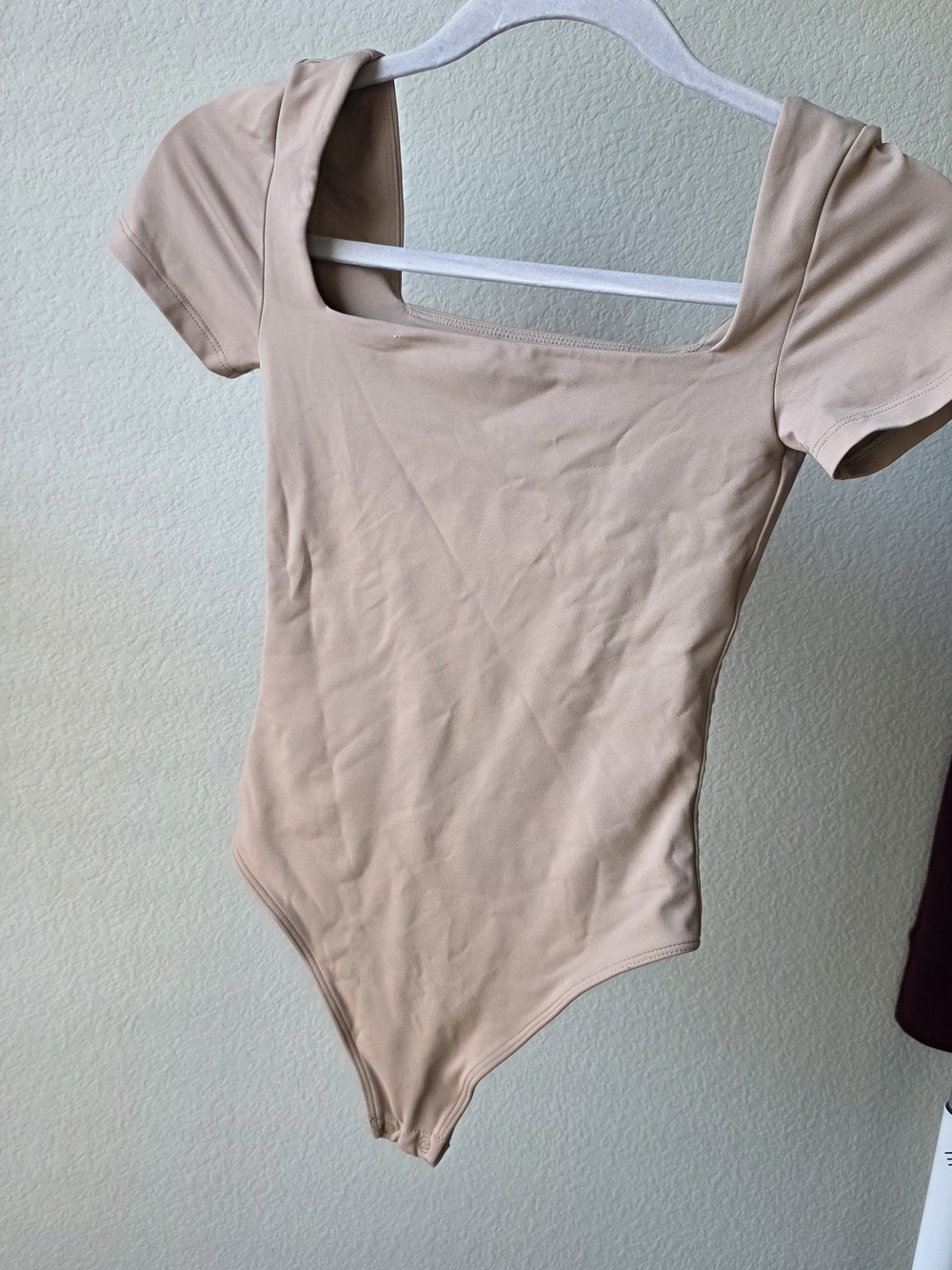 Babaton XS Beige Bodysuit Size Xs